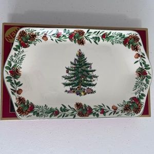 Spode Christmas Tree Annual Dessert Tray